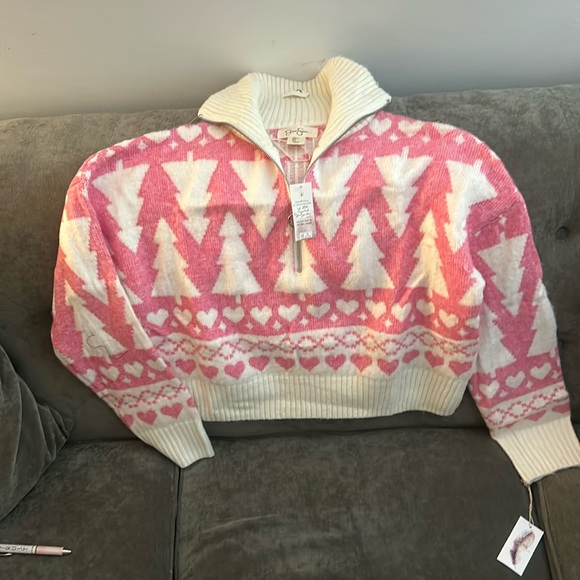 New with tags / Jessica Simpson Holiday Sweater - Size L - Picture 1 of 2